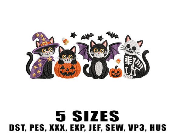 Creepy Cute Cat Embroidery Design Review