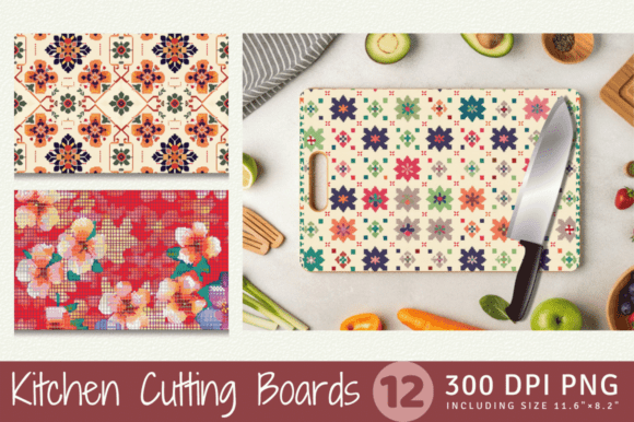 Cross Stitch Embroidery Cutting Boards Design Review