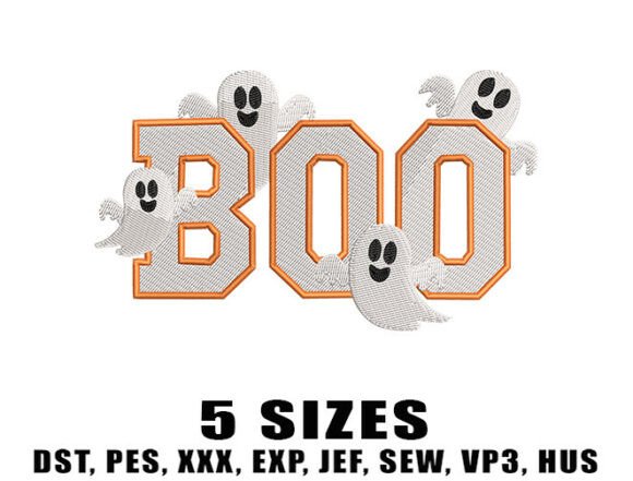 Halloween Boo Crew Embroidery Design Review