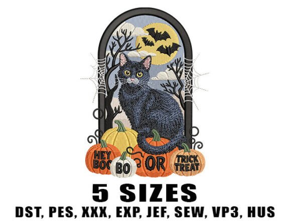 Hey Boo Halloween Embroidery Design Review