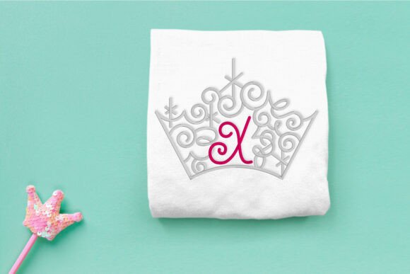 Magical Tiara with Letter X Embroidery Review