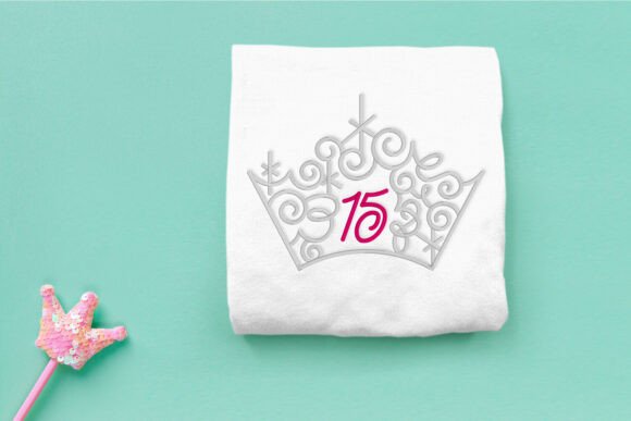 Magical Tiara with Number 15 Embroidery Review