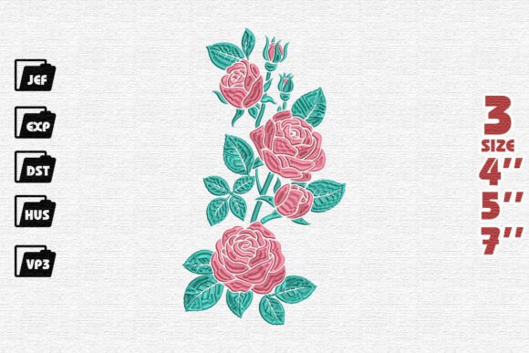 Shabby Chic Roses Embroidery Review