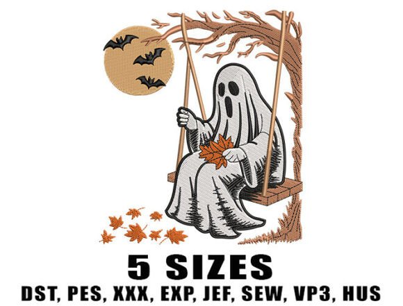 Spooky Swing Ghost Embroidery Designs Review