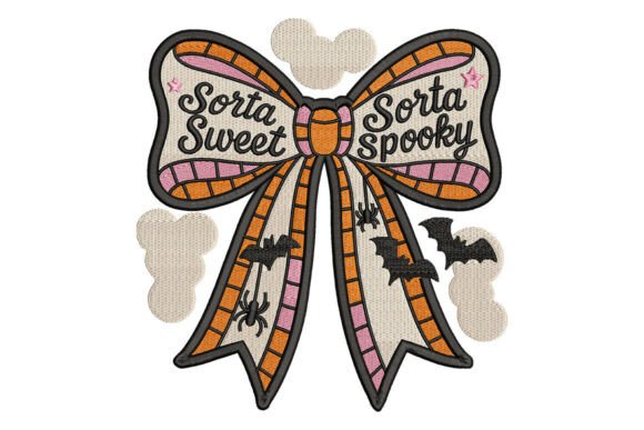 Sweet Spooky Bow Embroidery Review