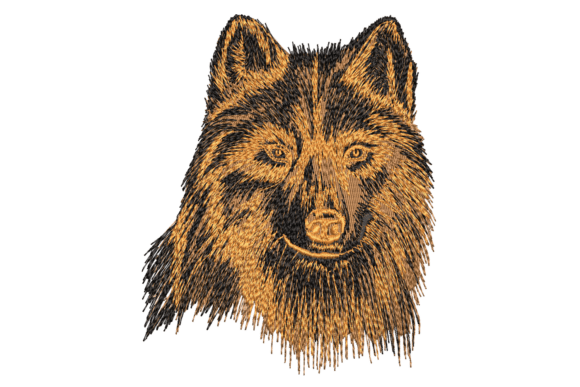 Wolf Face Embroidery Design Review