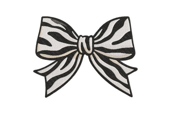 Zebra Print Bow Embroidery Design Review